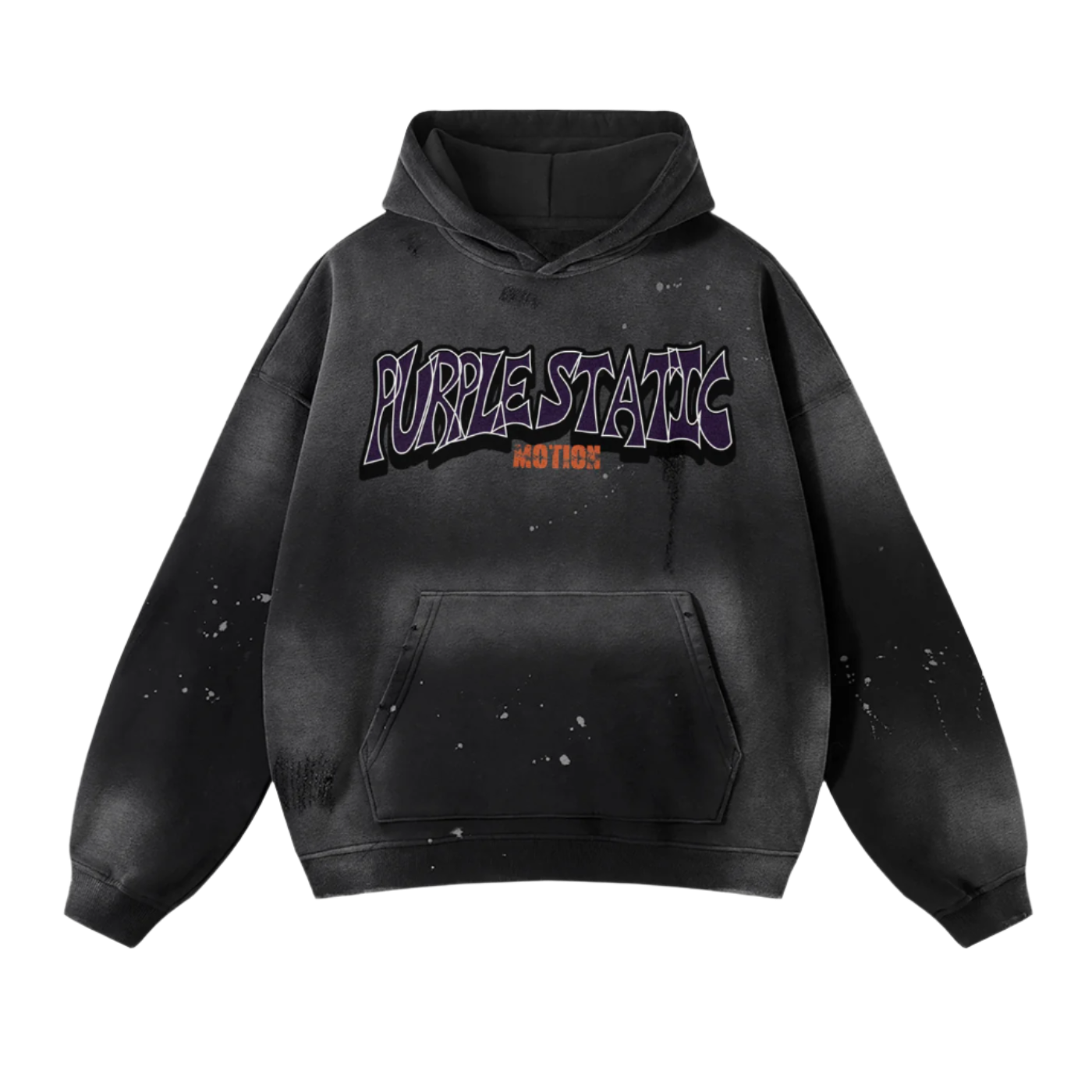 Purple Static Art Dept Hoodie