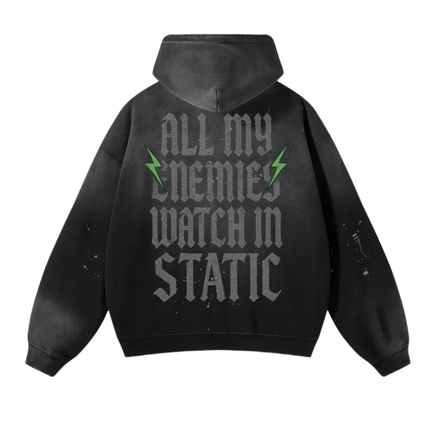 Purple Static Art Dept Hoodie