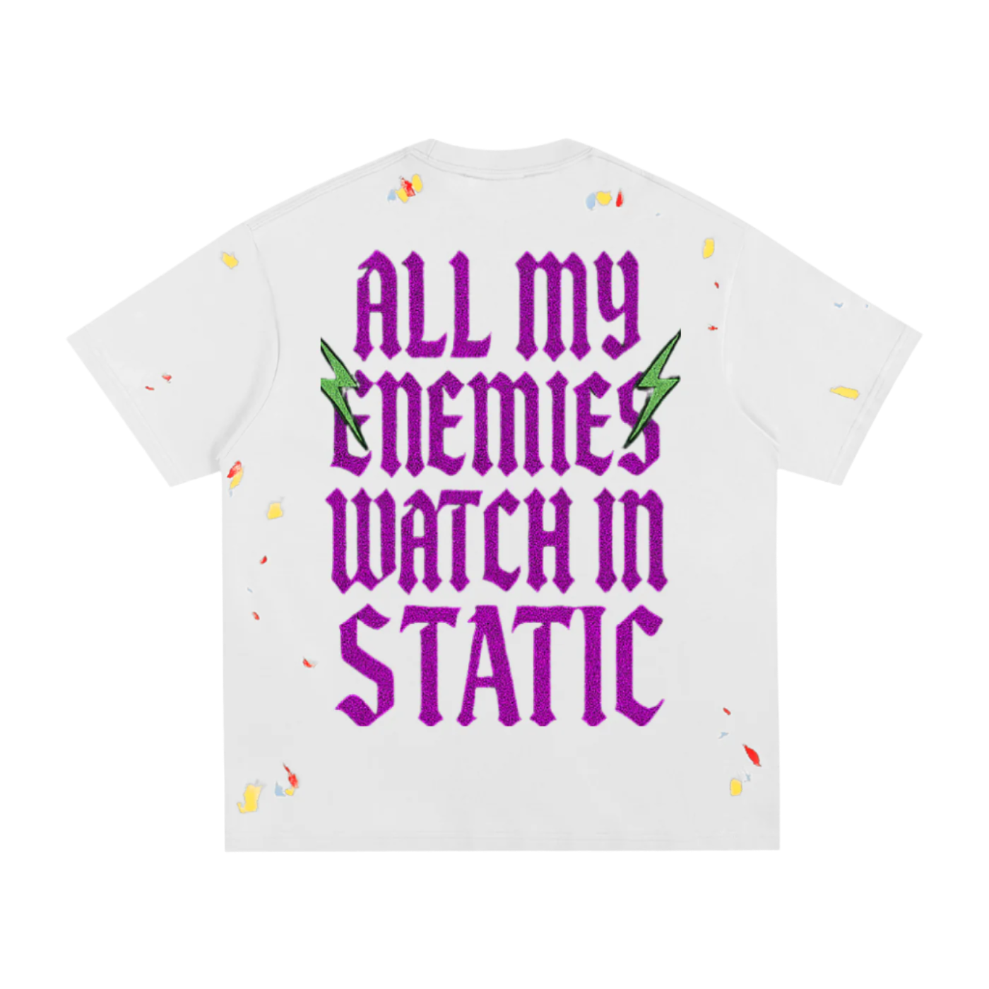 Purple Static Art Dept Tshirt