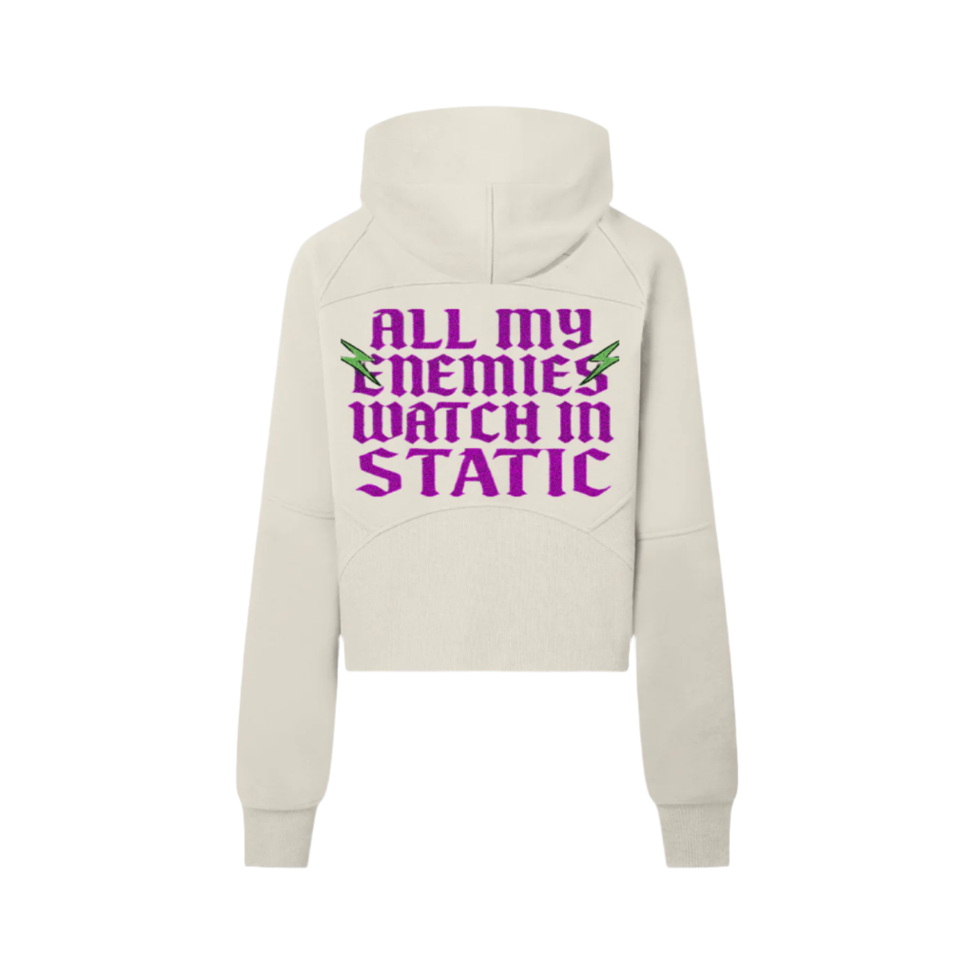 Original "Classic" Cropped Half-Zip Hoodie