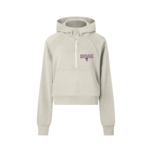 Original "Classic" Cropped Half-Zip Hoodie